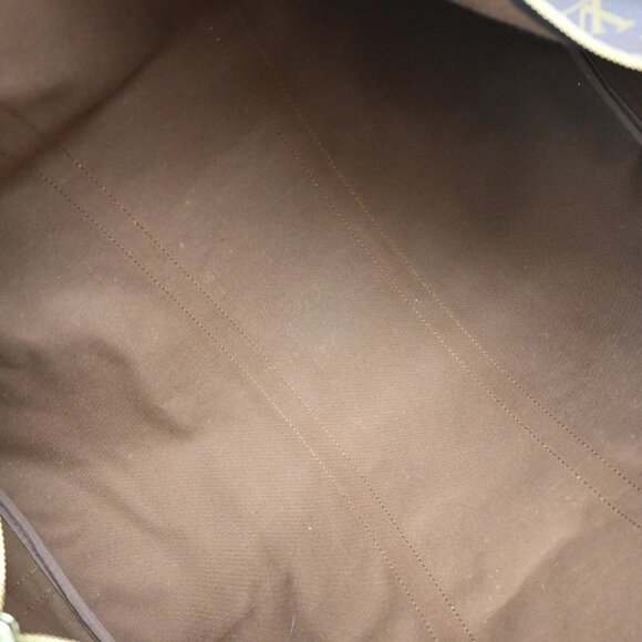 LOUIS VUITTON Keepall Bandouliere 55 Hand Bag Monogram Brown - Picture 12 of 13